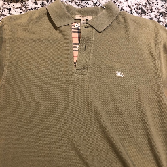 Burberry Men's Collard Shirt - Picture 1 of 4
